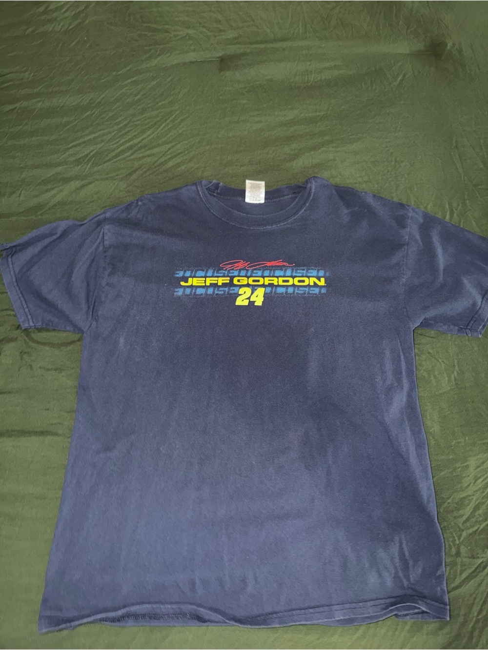Navy Short-Sleeve Jeff Gordon Graphic Tee - Men's